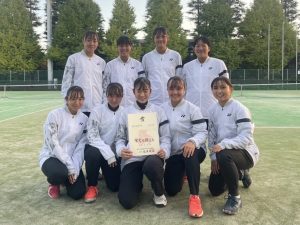 テニス部　神奈川県高等学校新人テニス大会　団体の部 優勝！！
