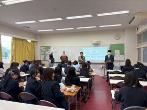 令和7年度　２学年　修学旅行結団式を行いました！