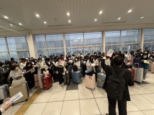 ２学年　イギリス修学旅行①