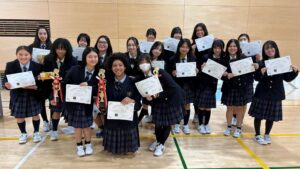 グローバルコース　１・２年生　スピーチコンテスト決勝を実施しました