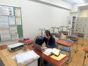 オンライン授業を実施いたしました