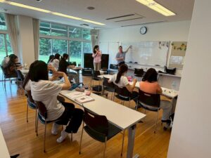 1年　グローバルコース　イングリッシュキャンプ　１日目