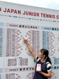 テニス部 全日本ジュニアシングルス第3位!