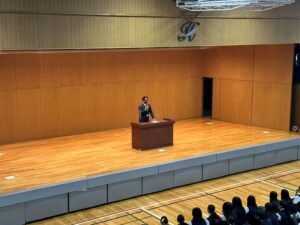 令和８年度２学期始業式を行いました。